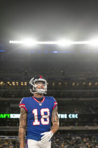 WR Isaiah Hodgins (18)